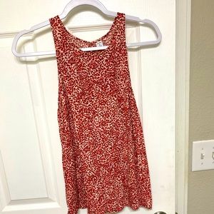 Old Navy Pink Animal Print Tank